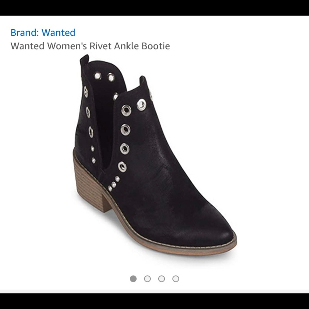 WANTED Rivet ankle booties
